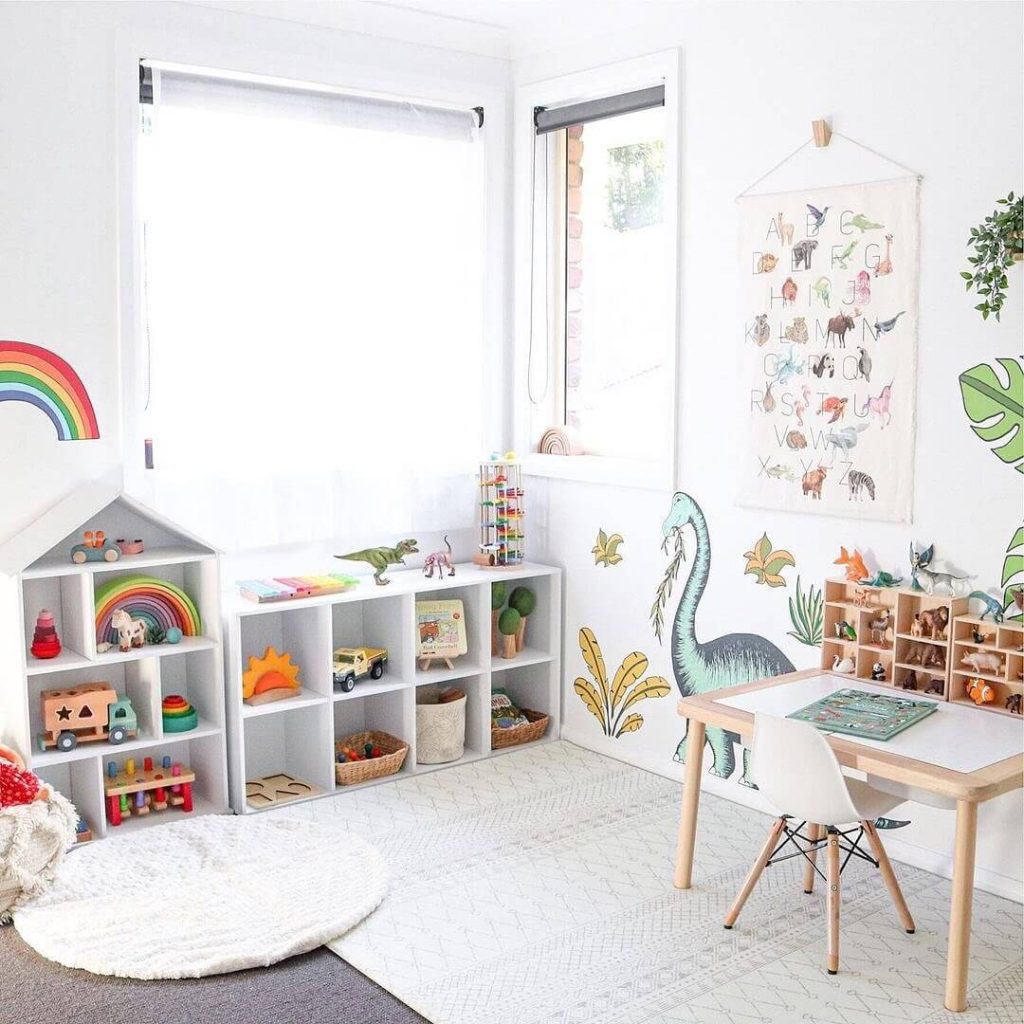 Dino Decor Montessori Playroom