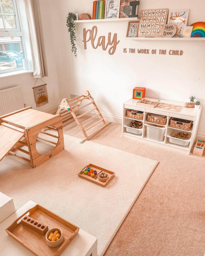 inviting montessori playroom haven