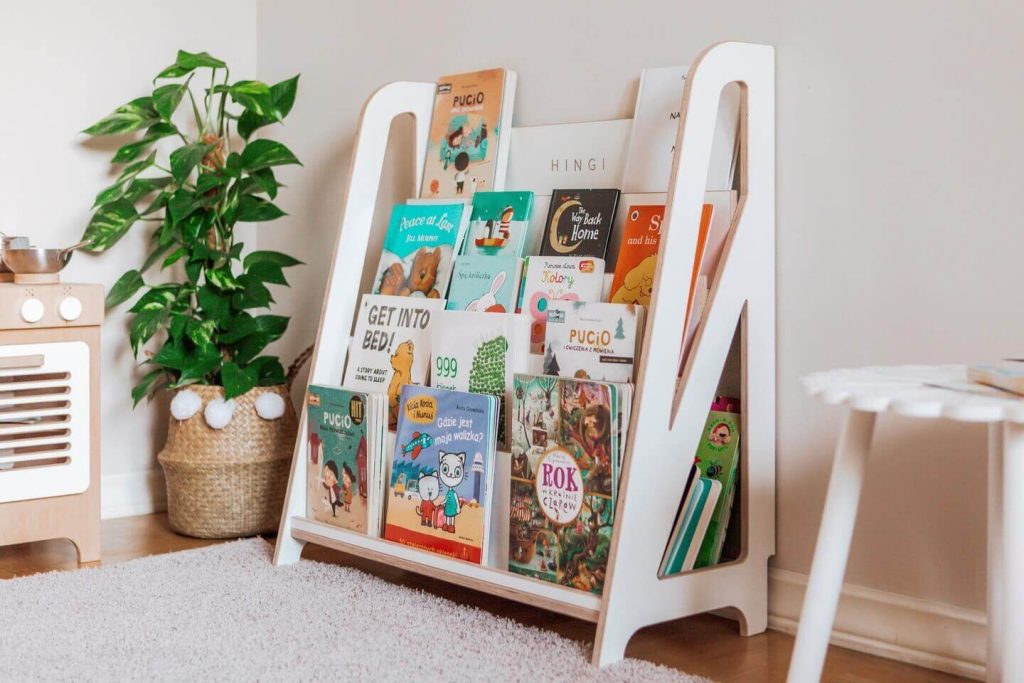 montessori nursery furniture bookshelf