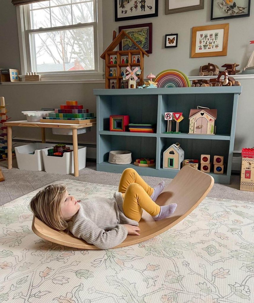 serene toddler play space
