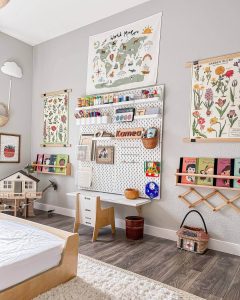 Montessori IKEA Skadis Pegboard Combined