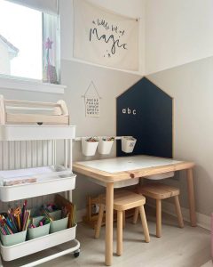 Montessori IKEA creative space